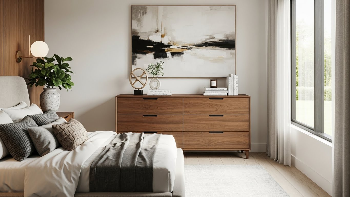 3 Different Types of Dressers for Your Bedroom