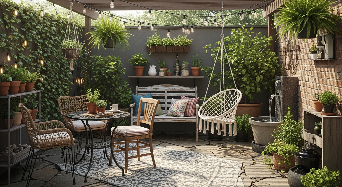 How to Mix and Match Patio Furniture