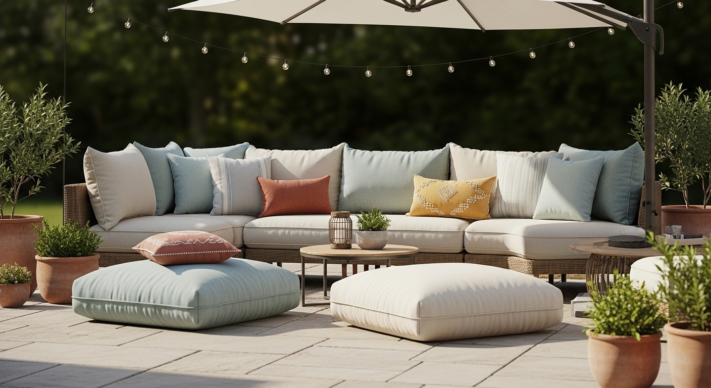 How to Clean Your Dirty Outdoor Cushions: Tips and Tricks