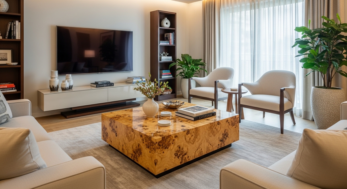 The Ultimate Guide to Burl Wood Furniture