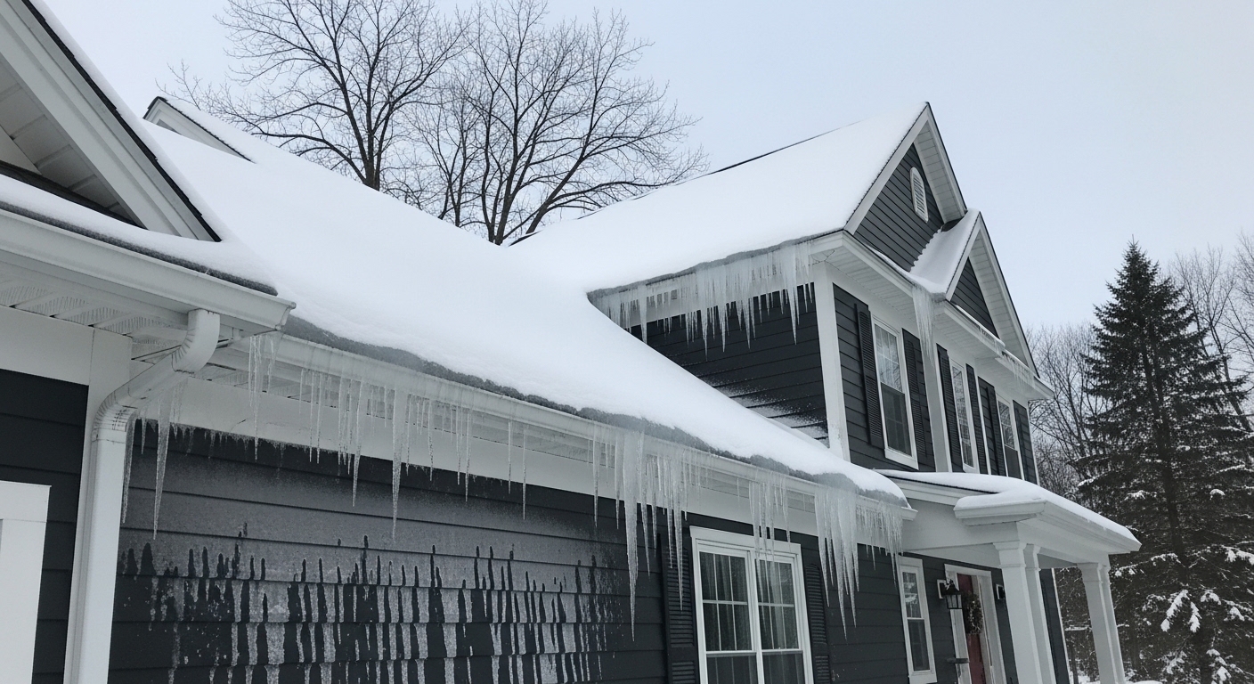 Why You Need to Get the Icicles and Ice Dams Off Your Roof ASAP