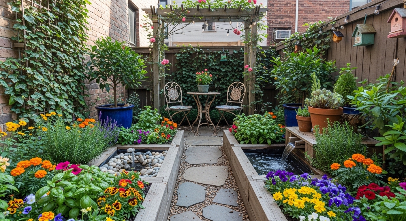 66 small garden ideas from the House & Garden Archive