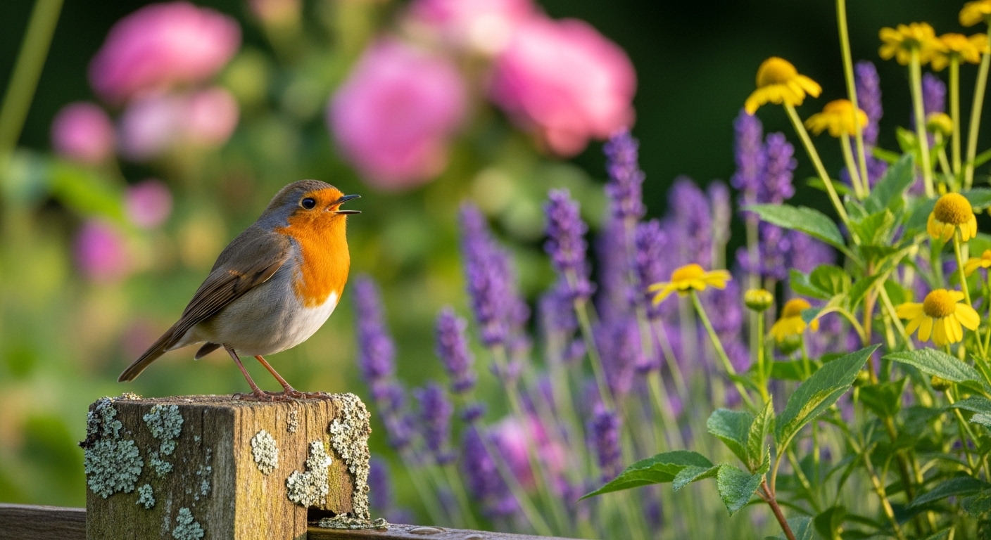 How to Attract Robins Into the Garden