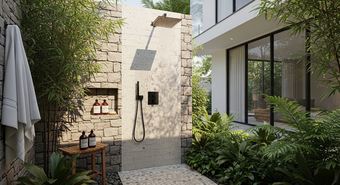 How to Design a Successful Outdoor Shower Project for Any Space