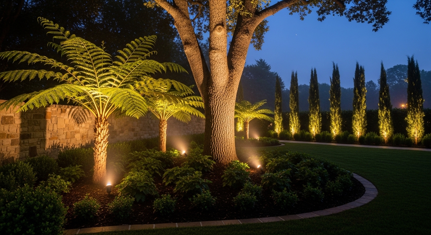Hardscaping 101: Landscape Uplighting
