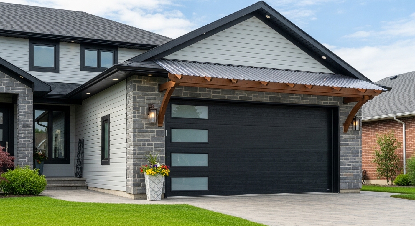 Garage Door Awnings That Elevate Curb Appeal