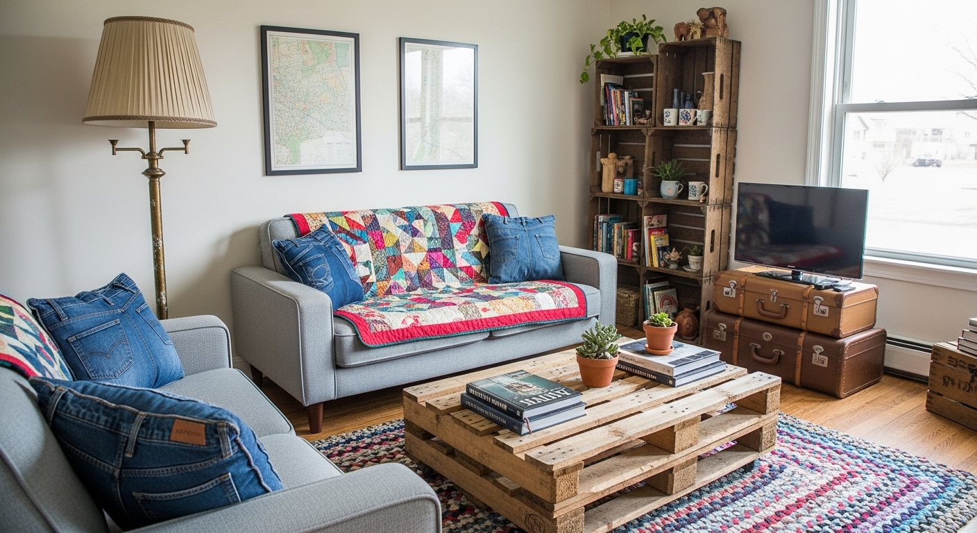 Creative Upcycling for Renters