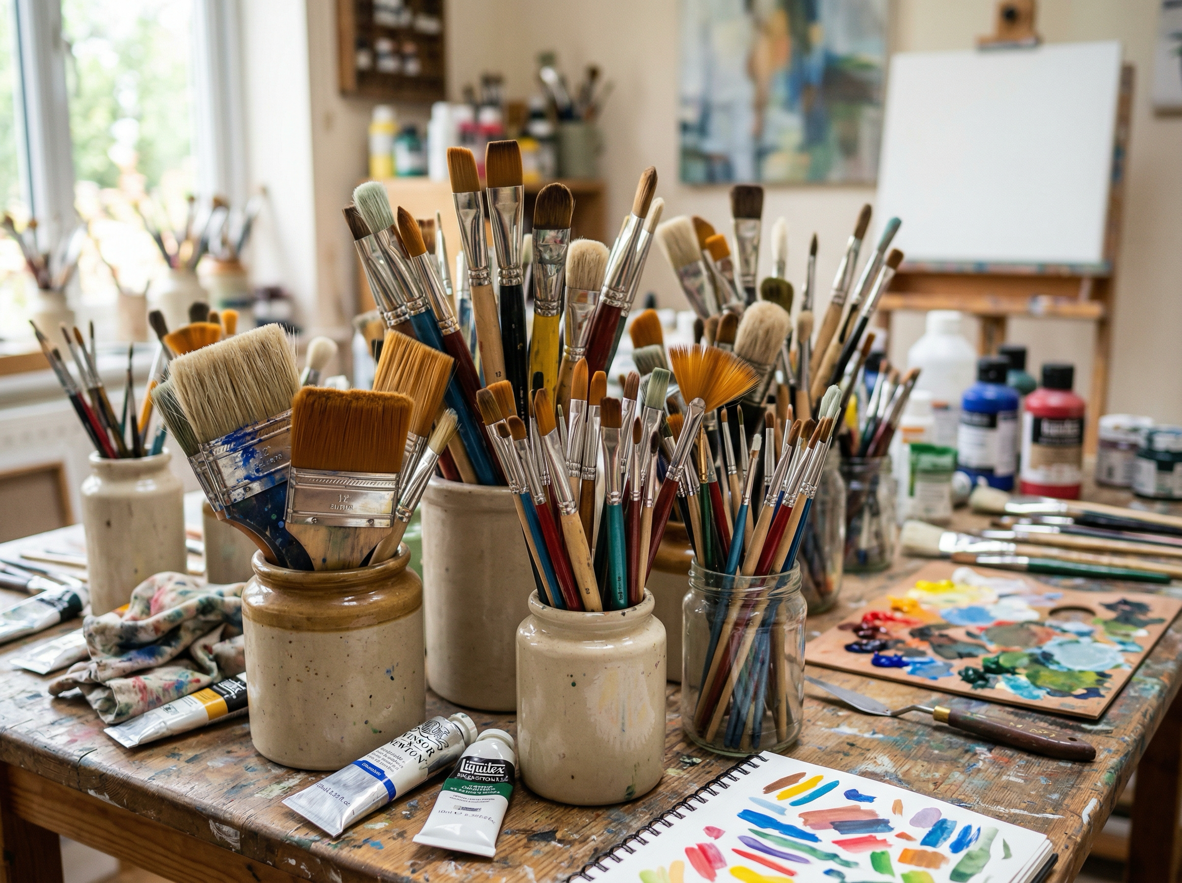What are The Best Paintbrushes for Beginners? - Paintbrush Sizes