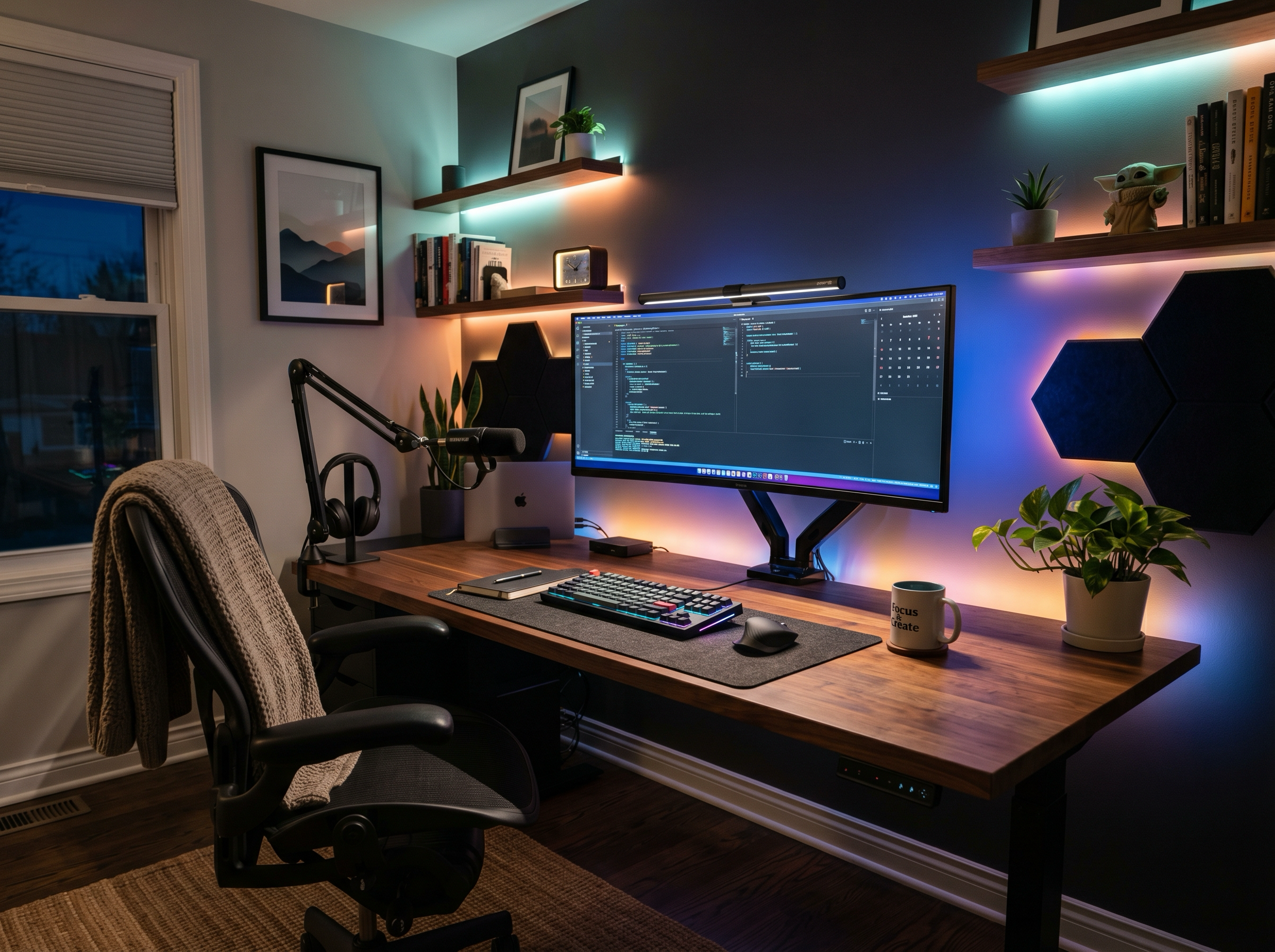 Colorful Work and Play Haven: Designing with Purpose