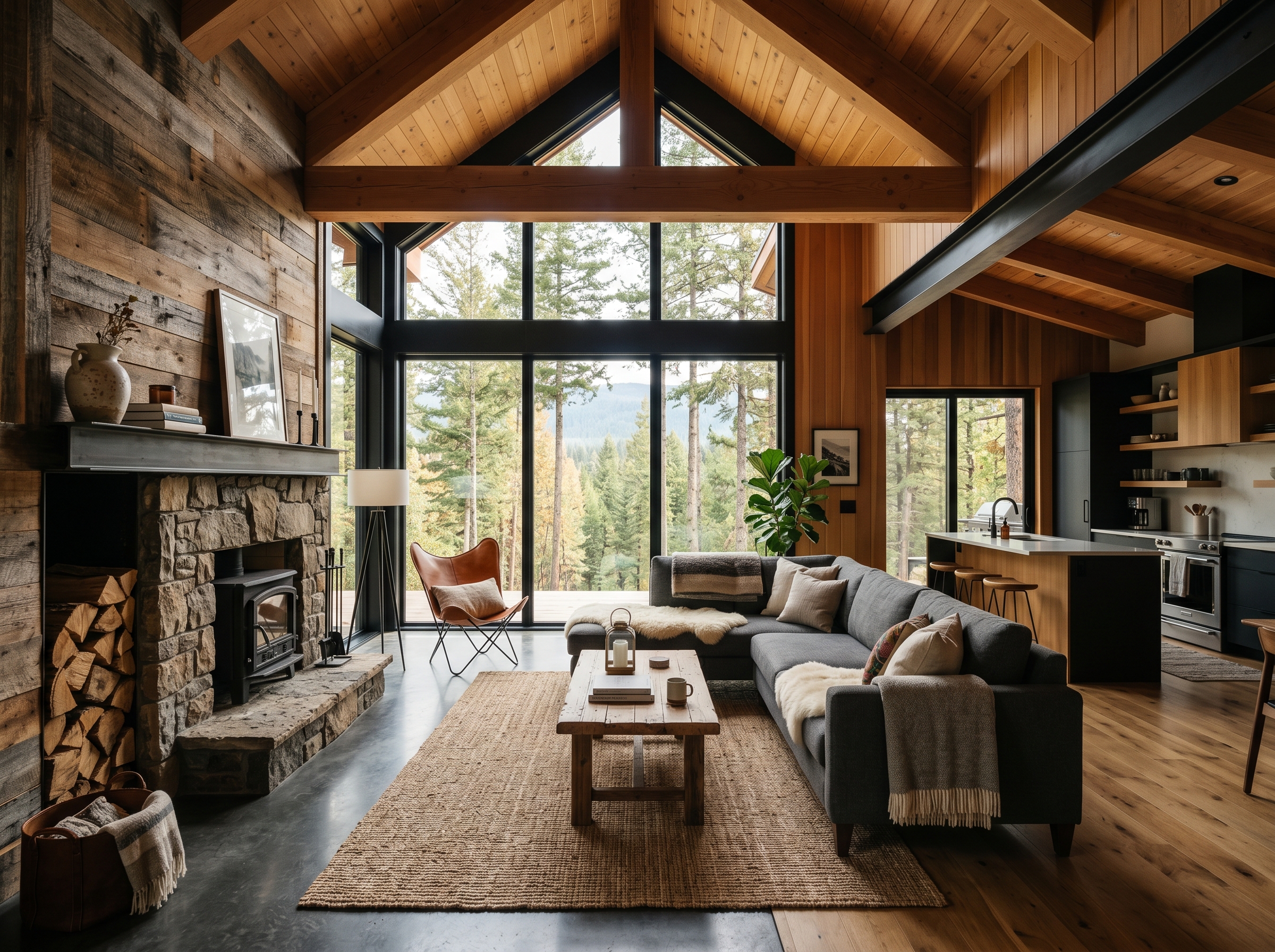 Cabin Interior Design: Tips to Create a Modern Cabin Interior