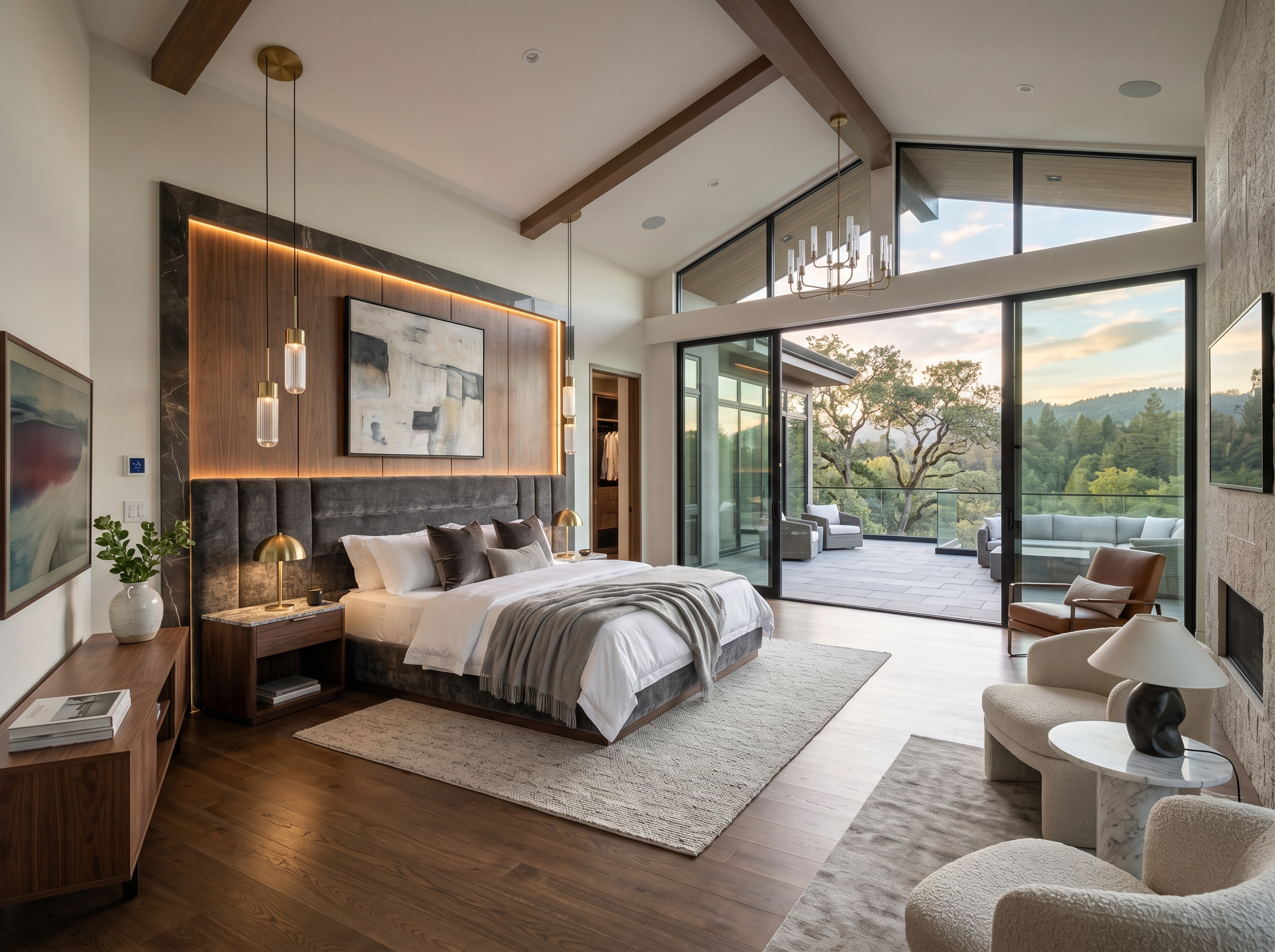 Before & After: Luxury Modern Master Bedroom Design