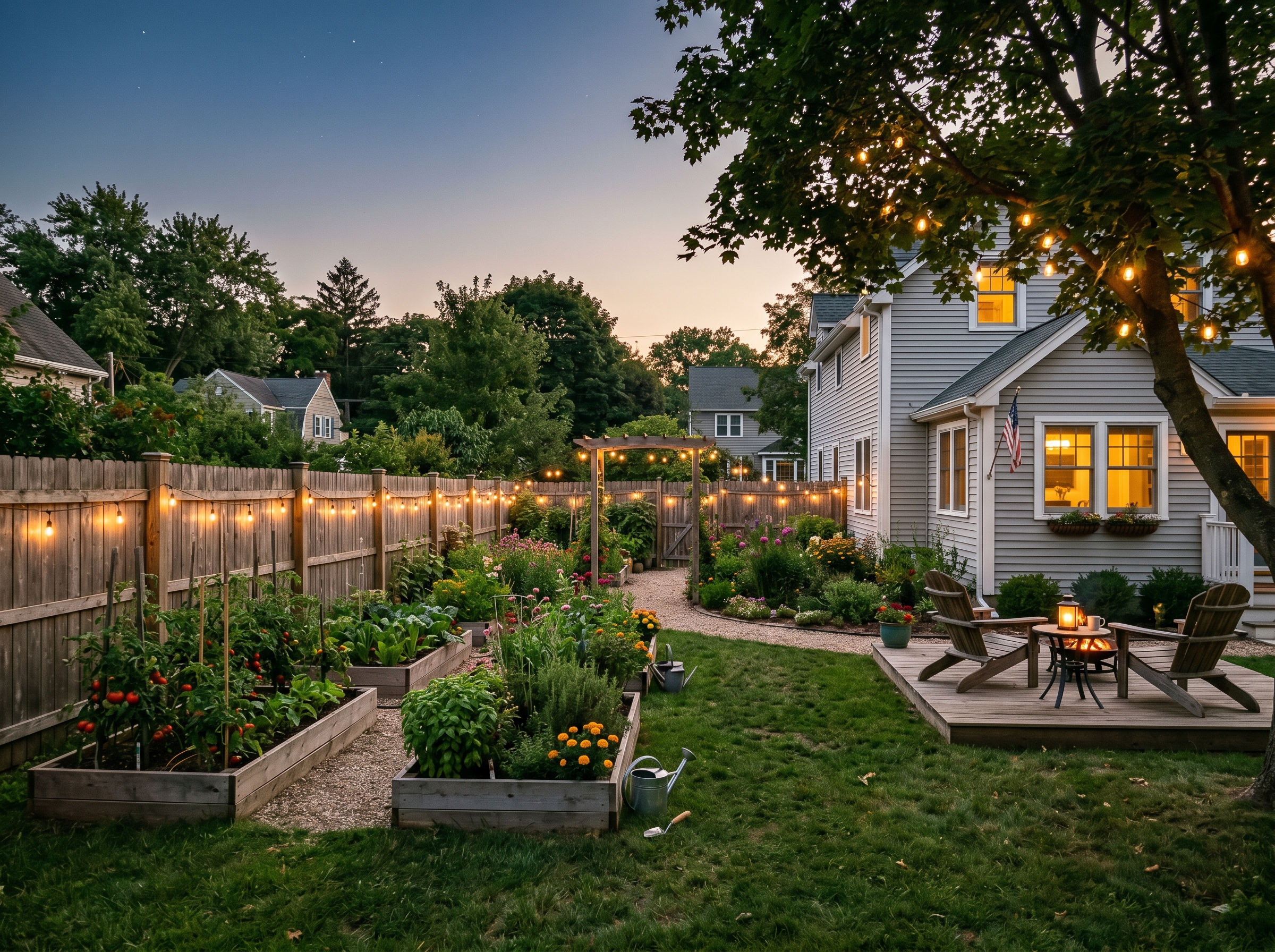 These Festive Garden Lighting Ideas Keep the Party Going All Night Long