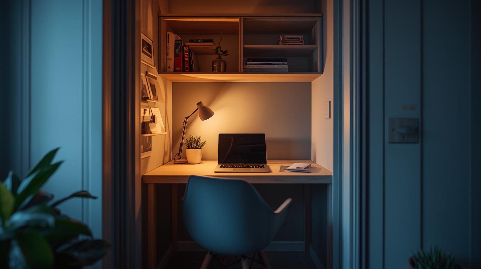 28 Space-Saving Home Offices