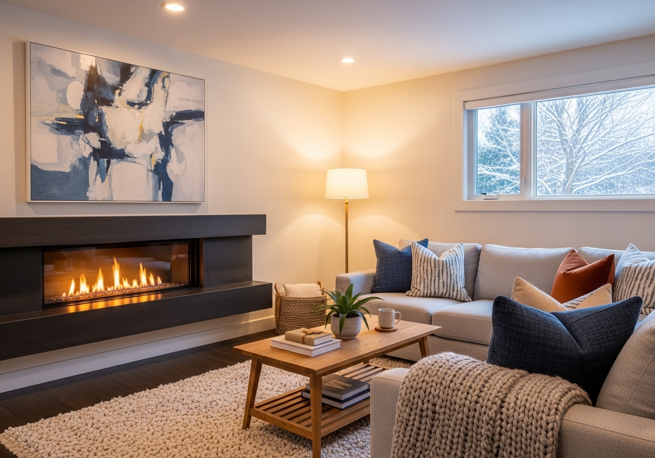 14 of the Coolest Indoor Fireplaces