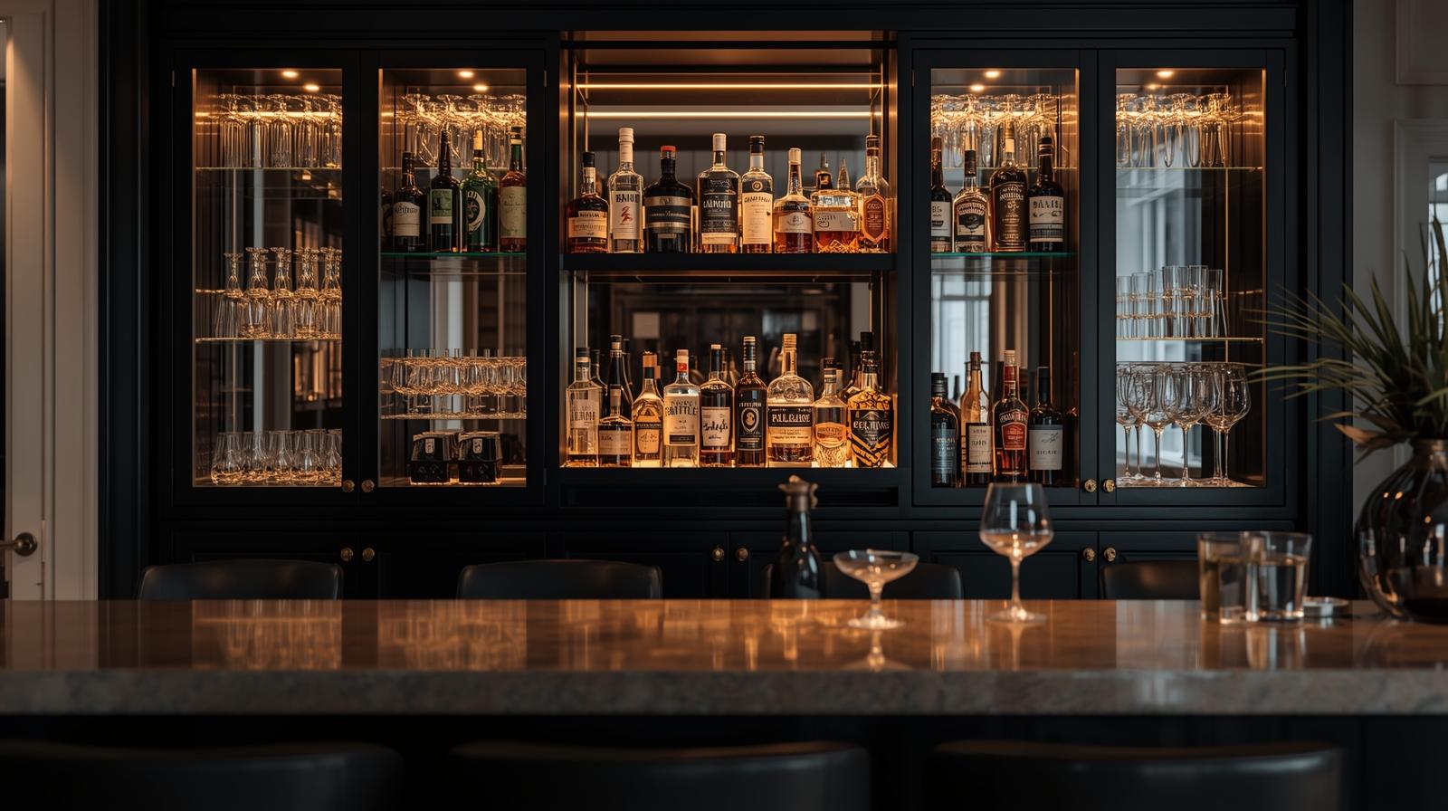 Transform Your Home Bar with Stylish Liquor Cabinets