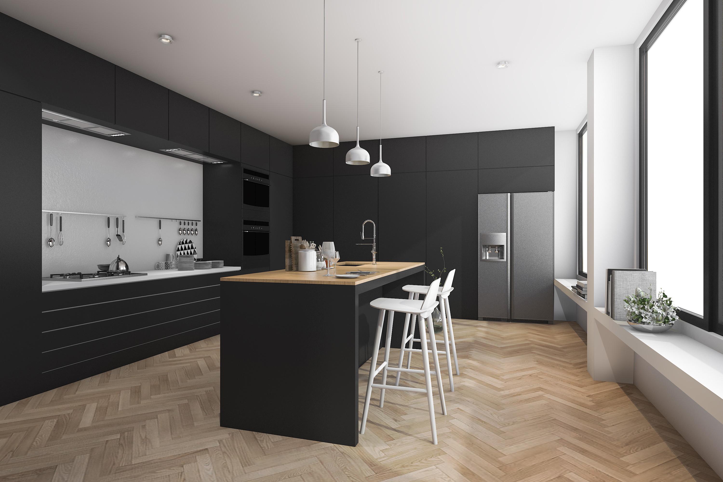 31 Black Kitchen Ideas for the Bold, Modern Home