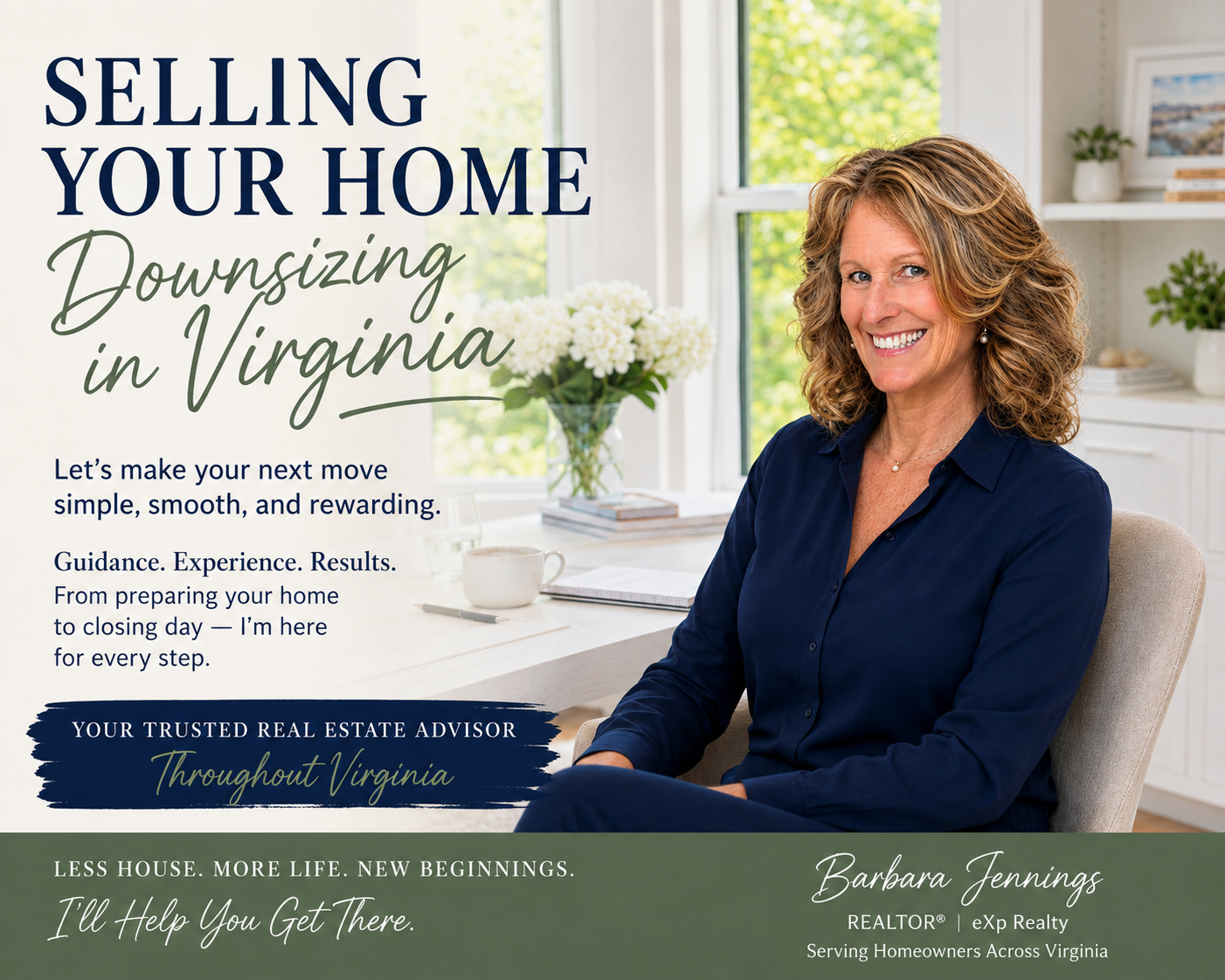 Downsizing in Virginia: A Complete Guide for Baby Boomers | Barbara Jennings