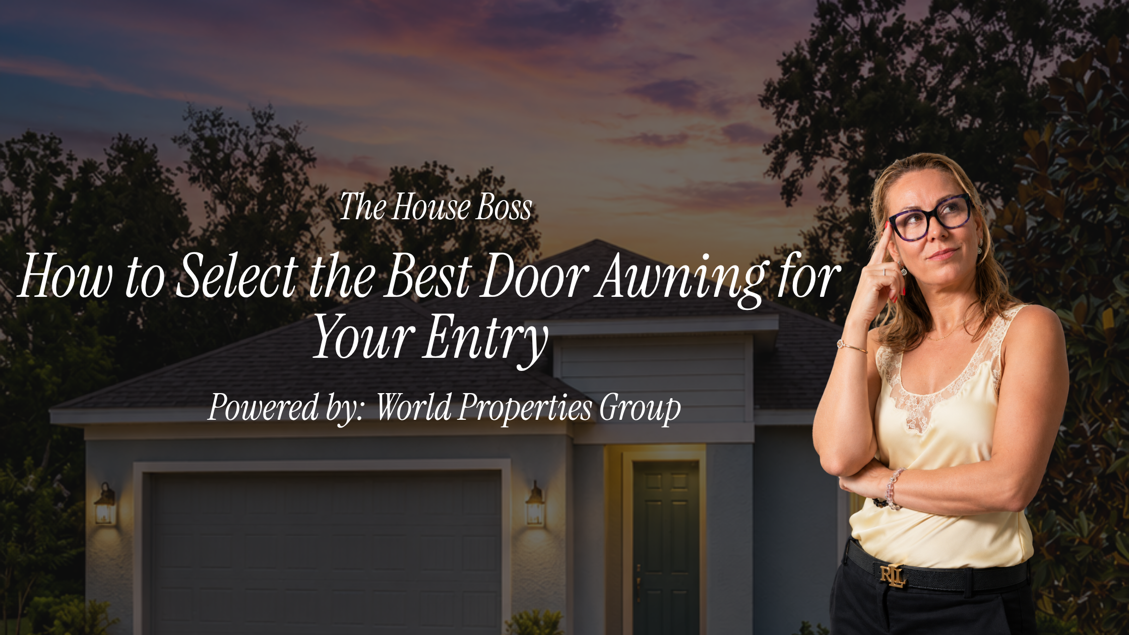 How to Select the Best Door Awning for Your Entry
