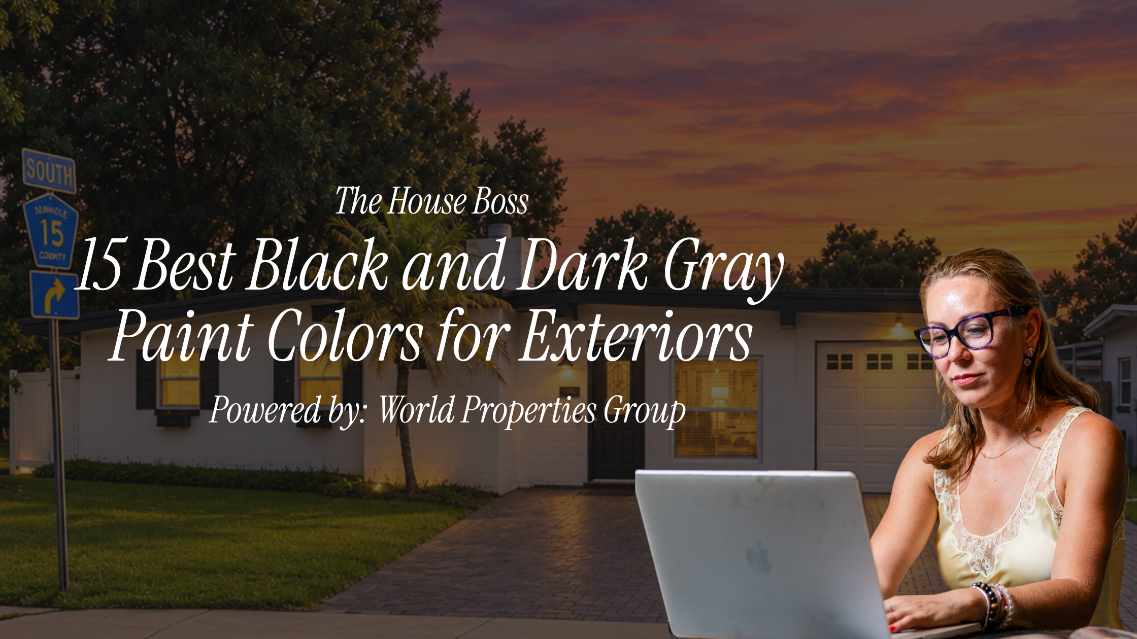 15 Best Black and Dark Gray Paint Colors for Exteriors