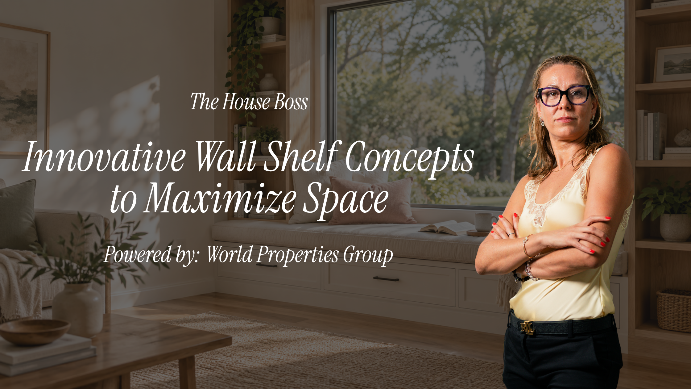 Innovative Wall Shelf Concepts to Maximize Space