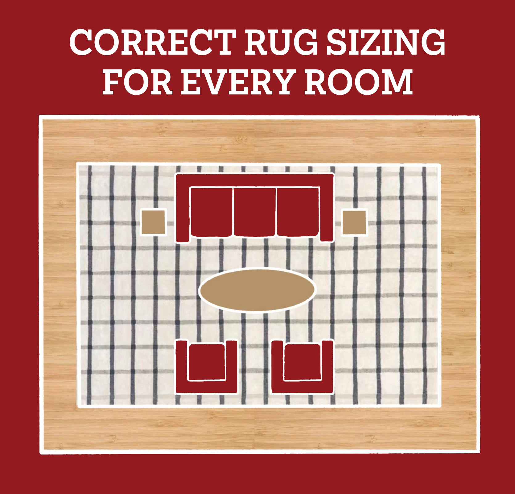Choosing THE RIGHT Rug Size For Every Room (All Of Our Tips And Tricks) - Emily Henderson