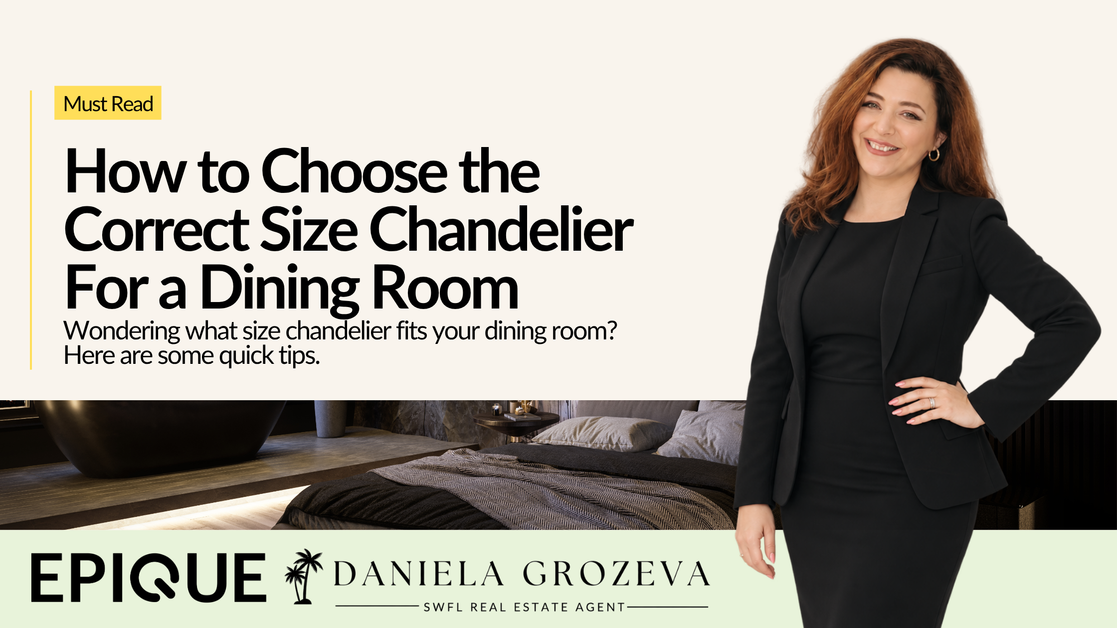 How to Choose the Correct Size Chandelier For a Dining Room