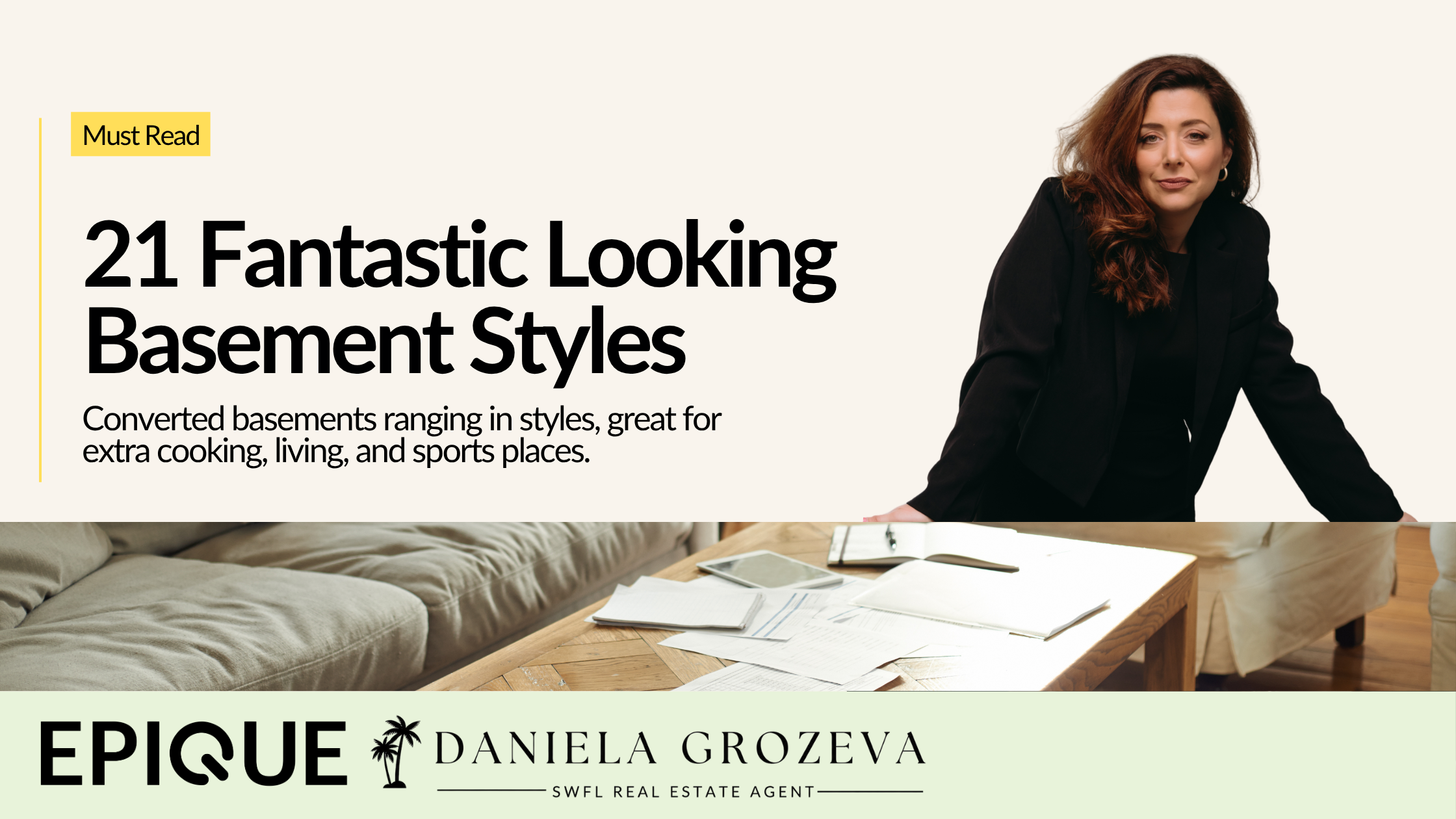 21 Fantastic Looking Basement Styles