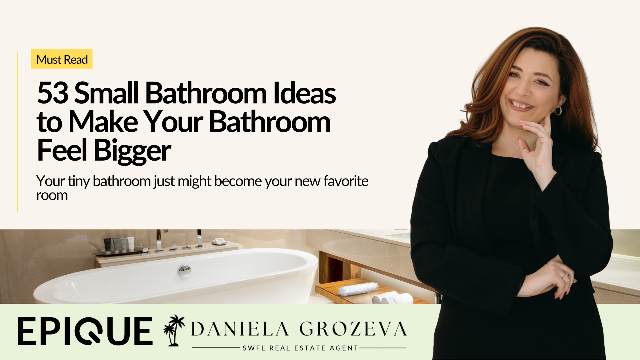 53 Small Bathroom Ideas to Make Your Bathroom Feel Bigger