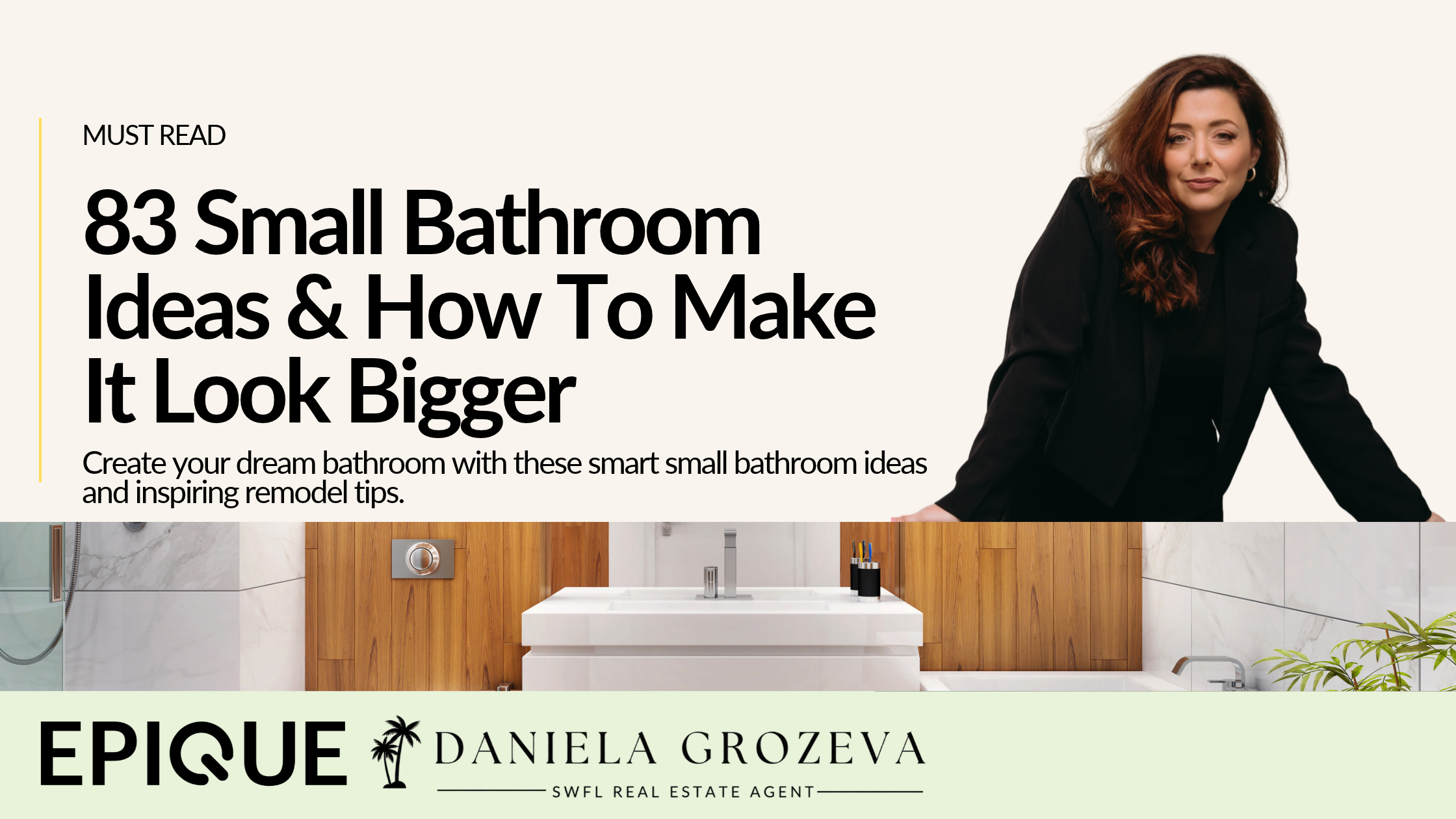 83 Small Bathroom Ideas & How To Make It Look Bigger