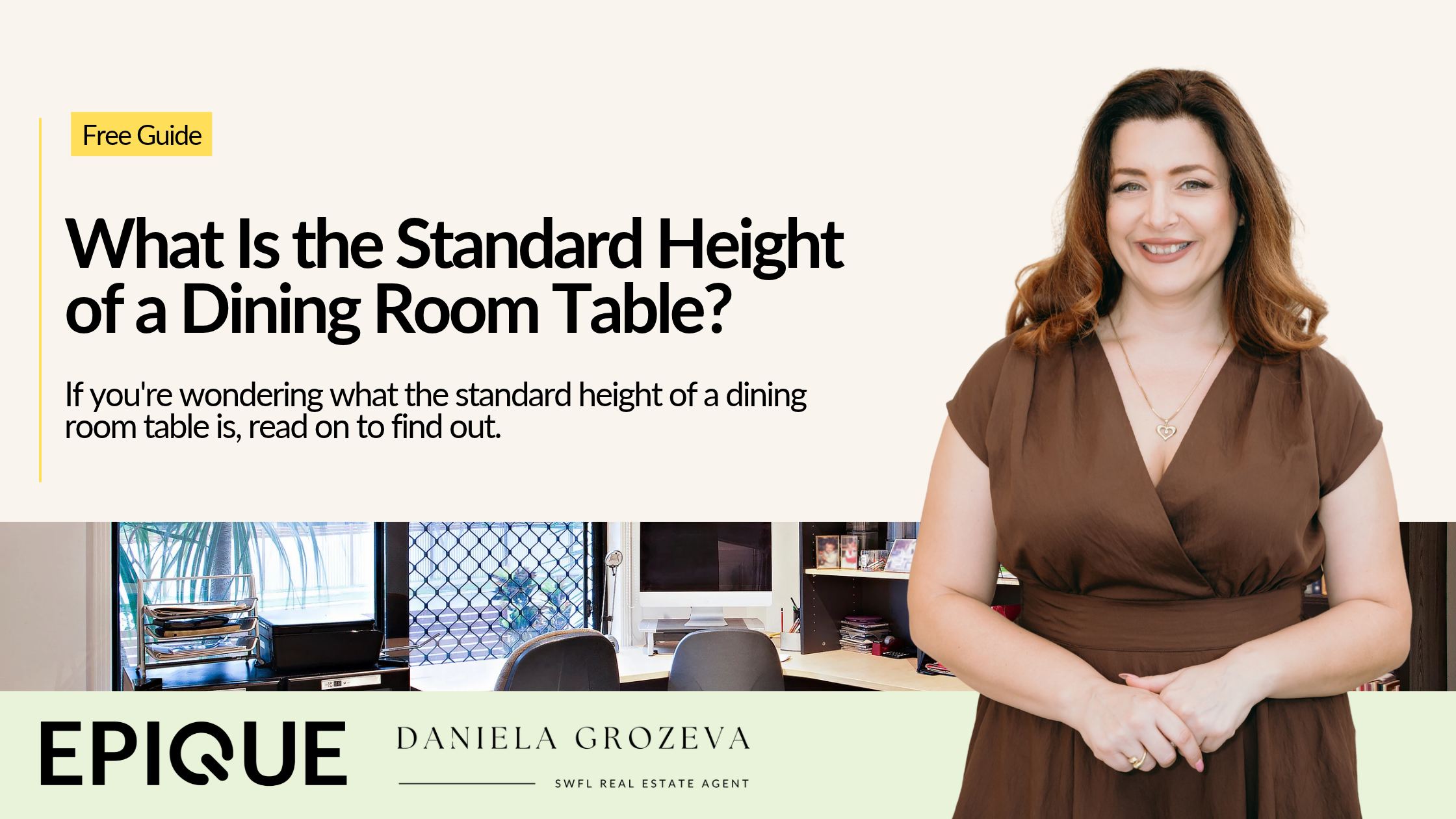 What Is the Standard Height of a Dining Room Table?
